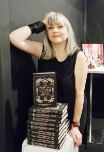 Denyse Beaulieu with her book. Source: The Perfume Magazine.