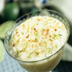 Coconut Lime Rice Custard. Source: medifoods.co.nz -